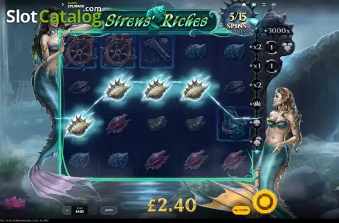 Скрин4. Siren’s Riches слот