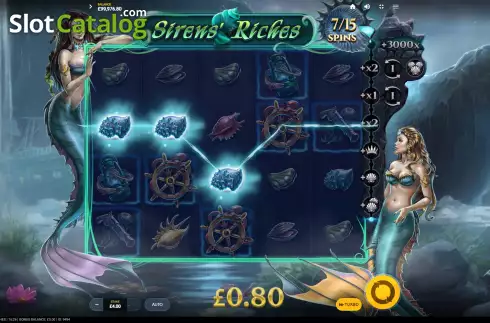 Скрин5. Siren’s Riches слот