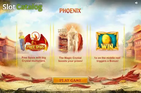 Скрин2. Phoenix (Red Tiger) слот