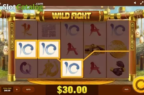 Скрин3. Wild Fight слот