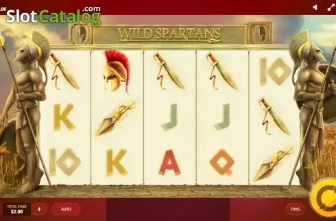 Скрин2. Wild Spartans слот