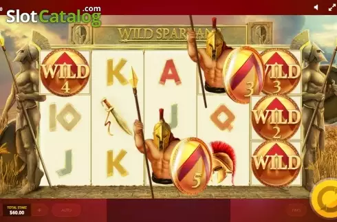 Скрин3. Wild Spartans слот