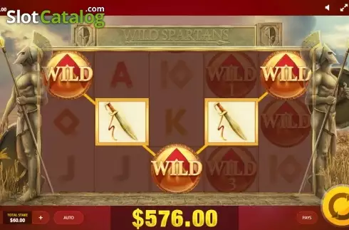Скрин4. Wild Spartans слот