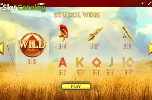 Скрин7. Wild Spartans слот
