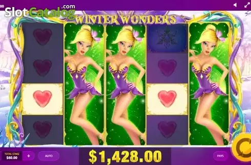 Скрин7. Winter Wonders (Red Tiger) слот