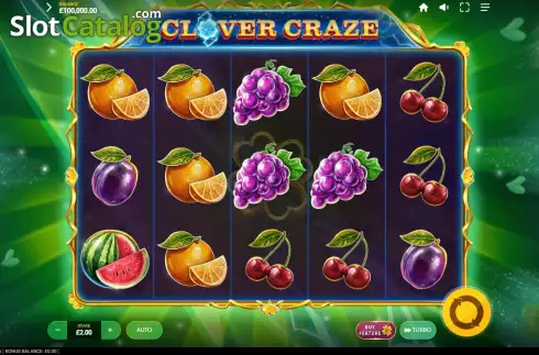 Скрин2. Clover Craze слот