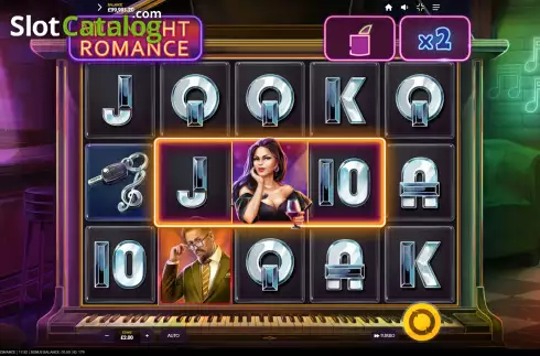 Скрин2. Midnight Romance слот