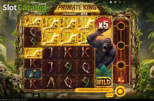 Скрин3. Primate King Megaways слот
