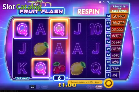 Скрин6. Fruit Flash слот
