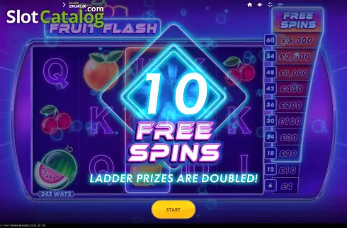 Скрин7. Fruit Flash слот