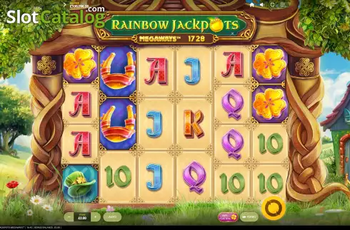 Скрин2. Rainbow Jackpots Megaways слот