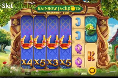 Скрин9. Rainbow Jackpots Megaways слот