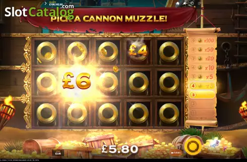 Скрин8. Cannonball Cash слот