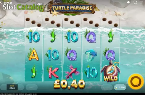 Скрин3. Turtle Paradise слот