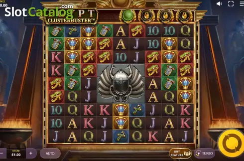 Скрин2. Egypt Clusterbuster слот