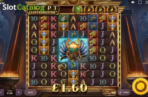 Скрин3. Egypt Clusterbuster слот