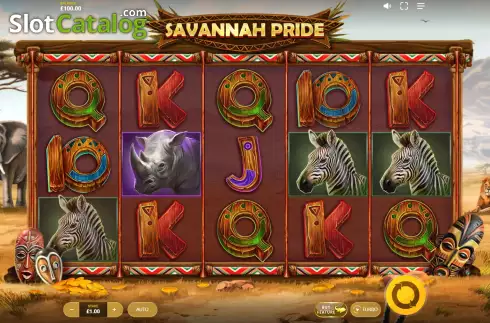 Скрин2. Savannah Pride слот