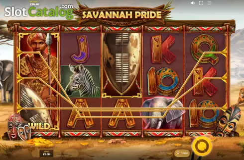 Скрин4. Savannah Pride слот