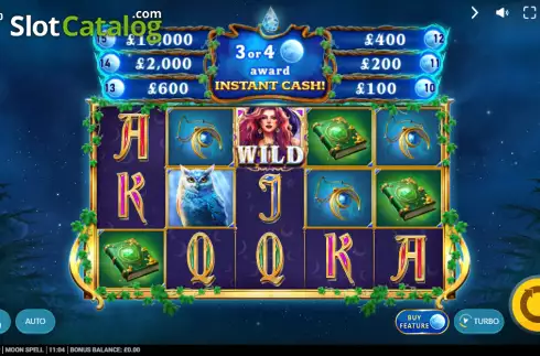 Скрин2. Moon Spell слот