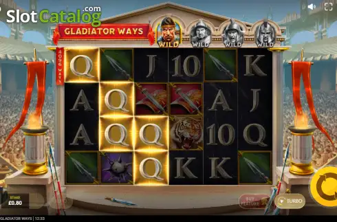 Скрин3. Gladiator Ways слот