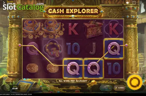 Скрин3. Cash Explorer слот