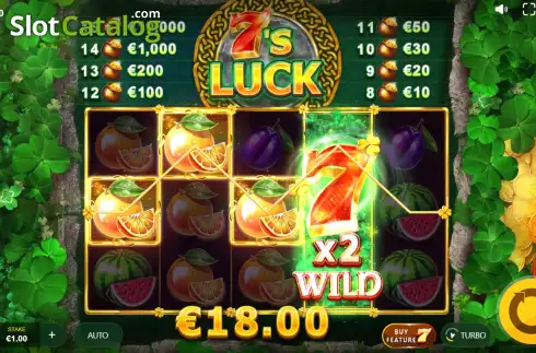 Скрин3. 7’s Luck слот
