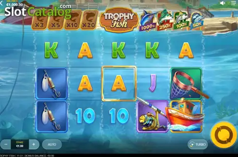 Скрин2. Trophy Fish слот