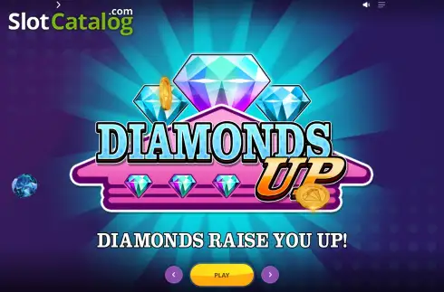Скрин2. Diamonds Up слот