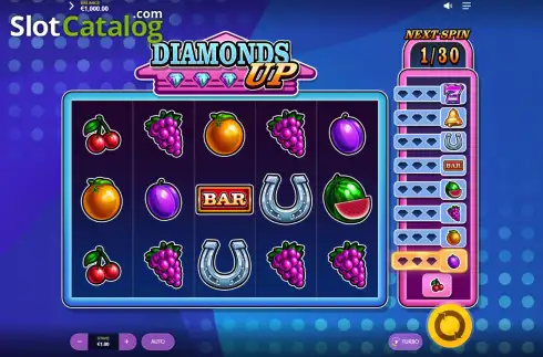 Скрин3. Diamonds Up слот