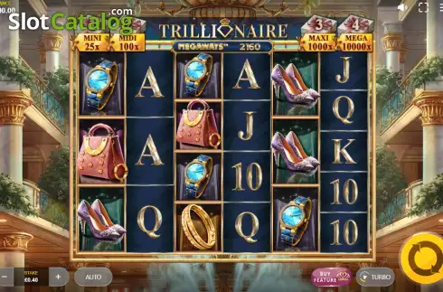 Скрин2. Trillionaire Megaways слот