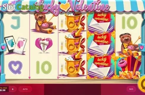 Скрин2. Lucky Valentine слот