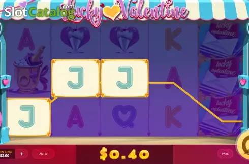 Скрин3. Lucky Valentine слот