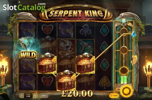 Скрин7. Serpent King слот