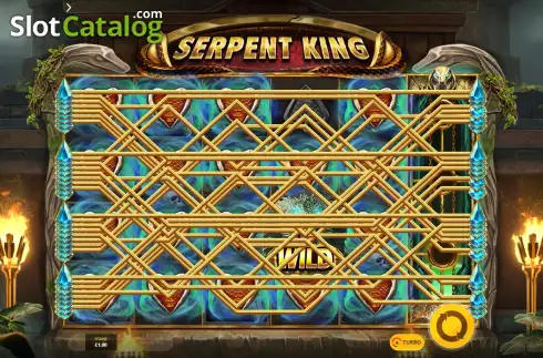 Скрин8. Serpent King слот