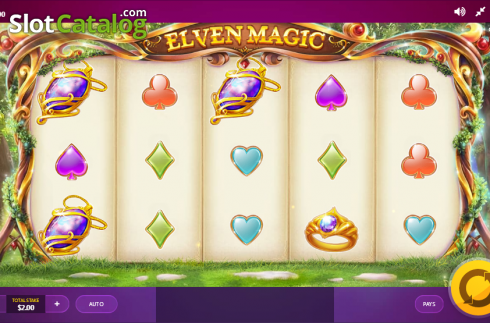 Скрин2. Elven Magic слот
