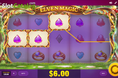 Скрин4. Elven Magic слот