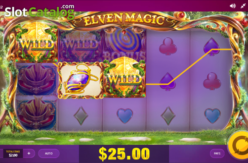 Скрин6. Elven Magic слот