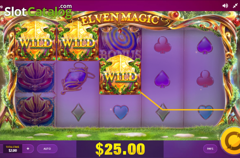 Скрин7. Elven Magic слот
