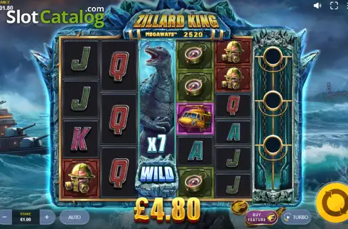 Скрин3. Zillard King Megaways слот