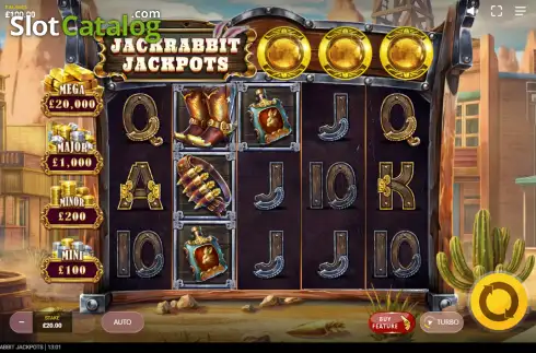 Скрин2. Jackrabbit Jackpots слот