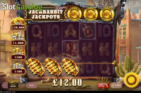 Скрин3. Jackrabbit Jackpots слот