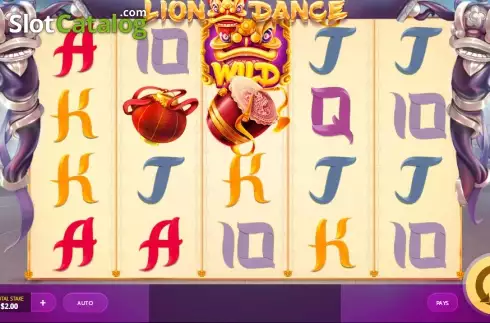 Скрин2. Lion Dance (Red Tiger) слот