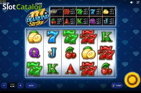 Скрин2. 777 Diamond Strike слот
