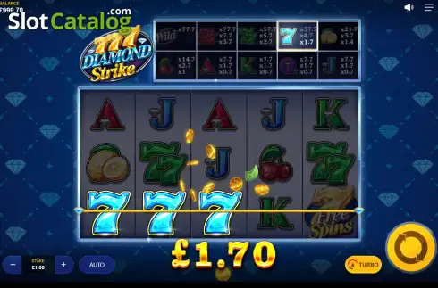 Скрин3. 777 Diamond Strike слот