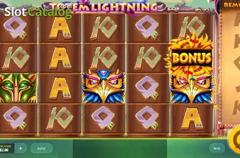 Скрин2. Totem Lightning слот
