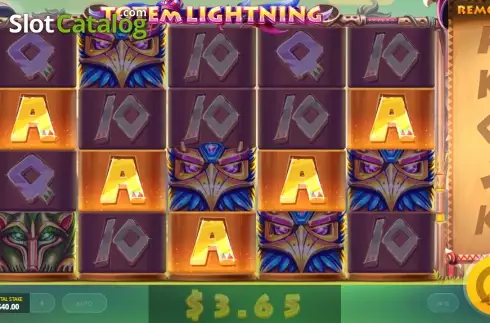 Скрин4. Totem Lightning слот