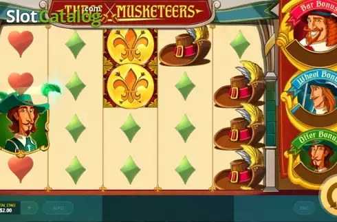 Скрин4. Three Musketeers (Red Tiger) слот