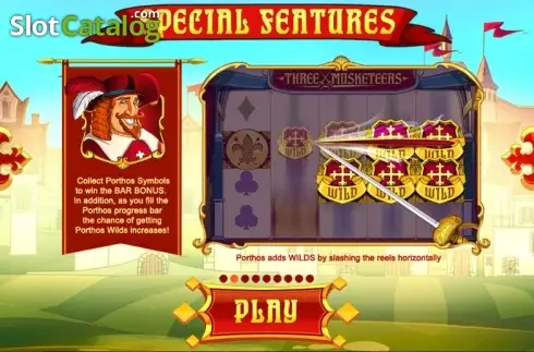 Скрин6. Three Musketeers (Red Tiger) слот
