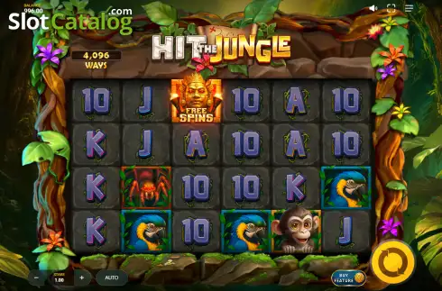 Скрин2. Hit the Jungle слот