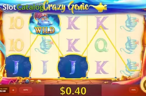 Скрин4. Crazy Genie слот